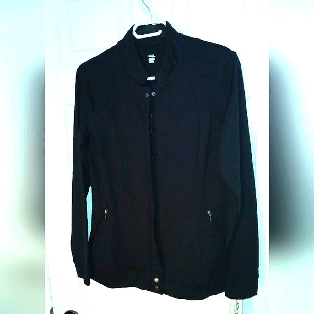 NWT Jockey Fitted Medium Jacket... Mandarin collar